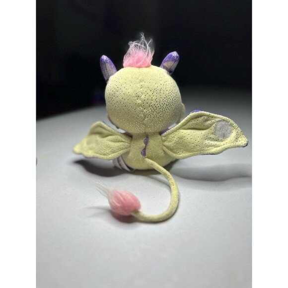 Baby Gemmy Dragons Plush Green And Purple Mystery 6 Inch 4134 - Picture 5 of 9
